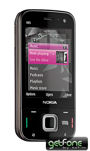Das Nokia N85 Handy günstig im getfone online Shop kaufen